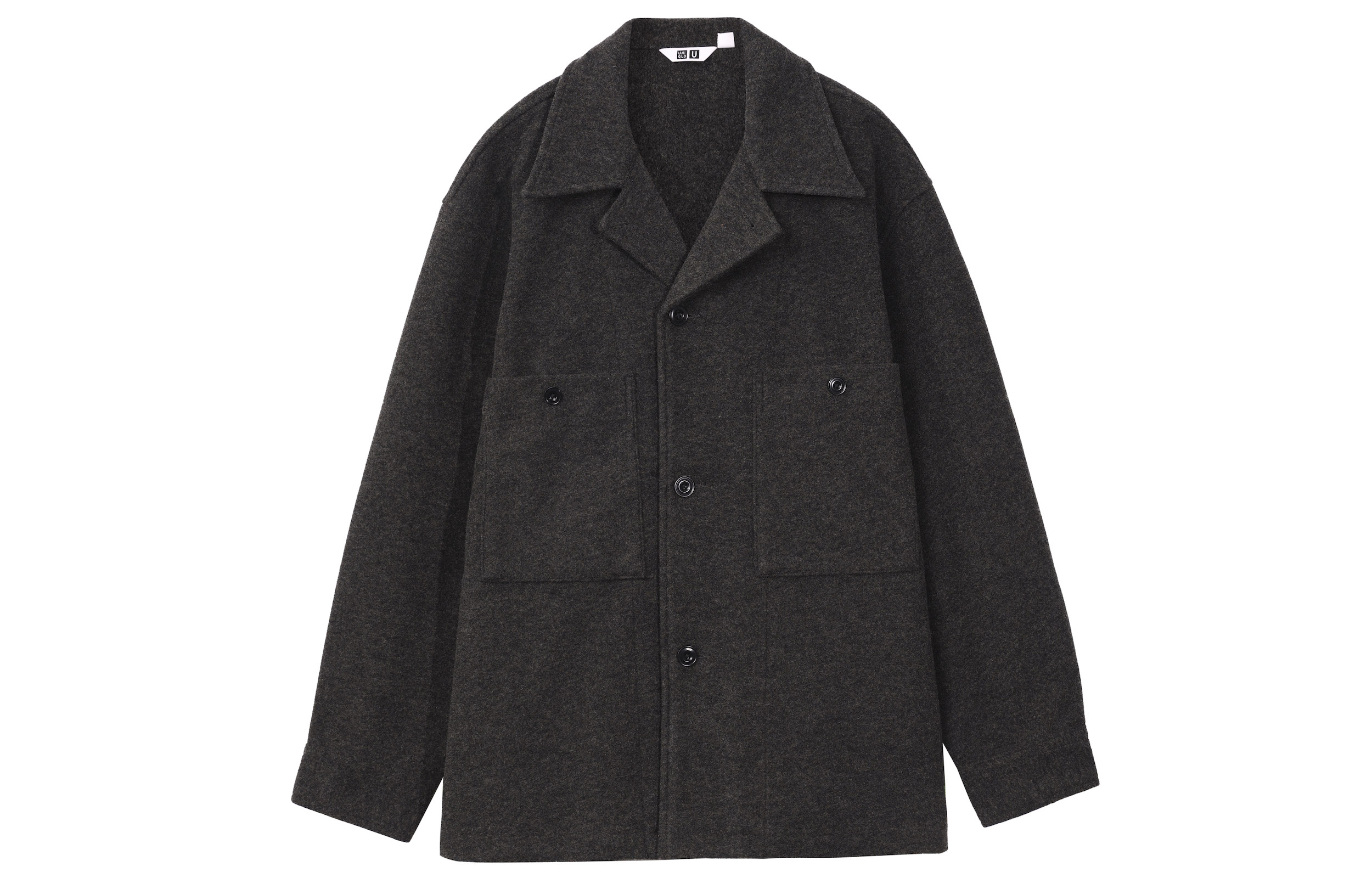 UNIQLO U Collection FW23 Jackets & Coats Unisex Light Gray