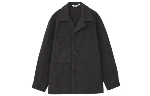 UNIQLO U Collection FW23 Jackets & Coats Unisex Light Gray
