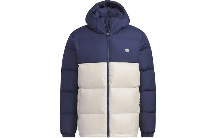 Adidas Originals Trefoil Down Jacket Men's Dark Indigo