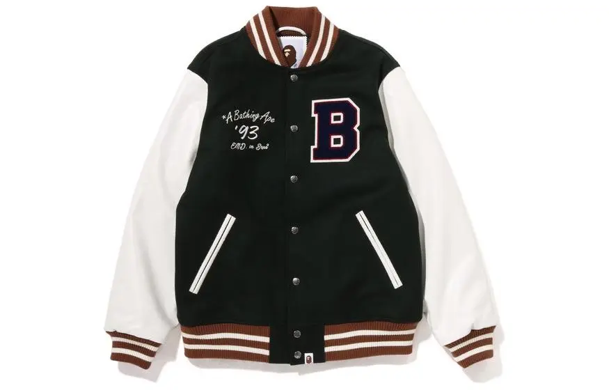Bape X END. Varsity Jacket