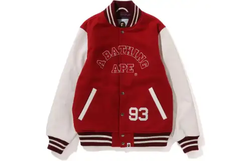 Bape Giant Ape Head Varsity Jacket