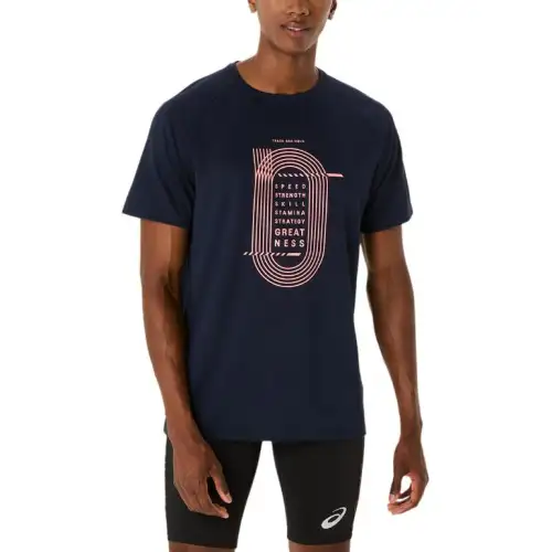 ASICS T Shirt Men's Midnight Blue