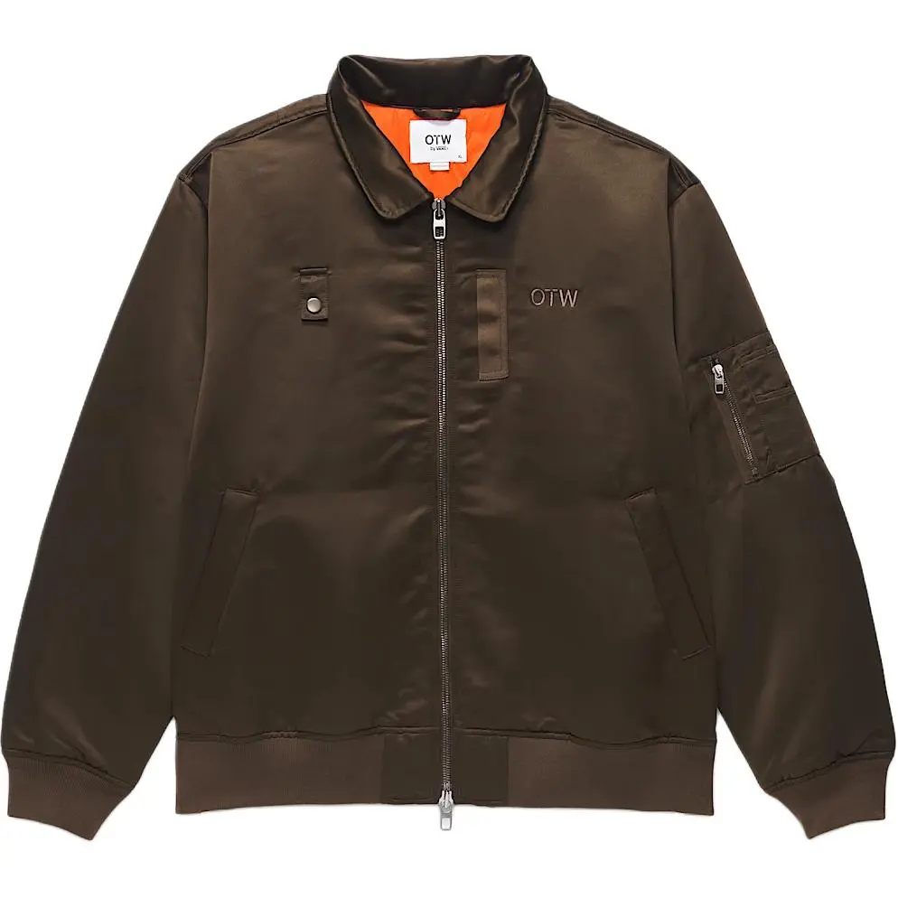 Vans Jackets Unisex Coffee Lapel Moderate