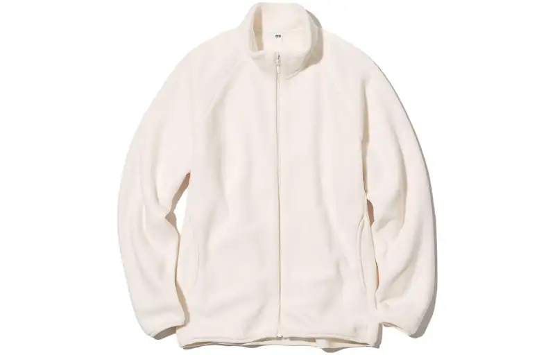 UNIQLO Velvet feel Coat Unisex Ivory
