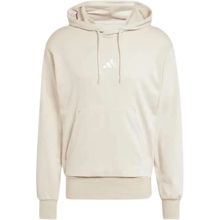 Adidas ESSENTIALSSportswear French Terry Sweatshirt Men's Wonder Aluminum Oxide/White