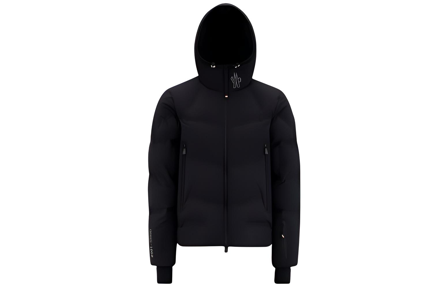 Мужская куртка Moncler Grenoble arcesaz (черная)