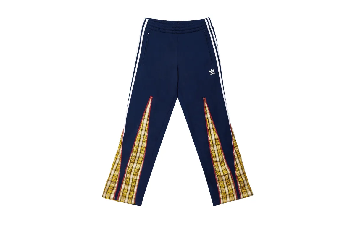 Adidas Originals ADICOLOR 3 STRIPES Knitted Sweatpants Unisex Blue Yellow