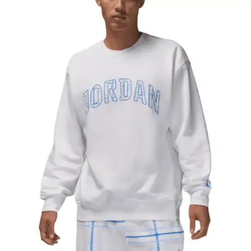 JORDAN Essentials Men's Fleece Crew-Neck Sweatshirt