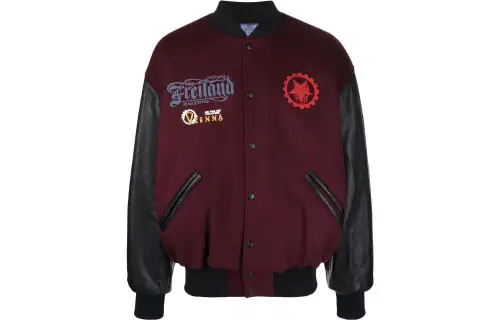 Vetements Baseball Jerseys Unisex Red Baseball Collar Moderate