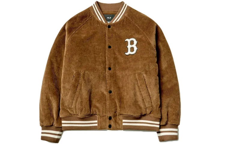 MLB Baseball Jacket Unisex Apricot