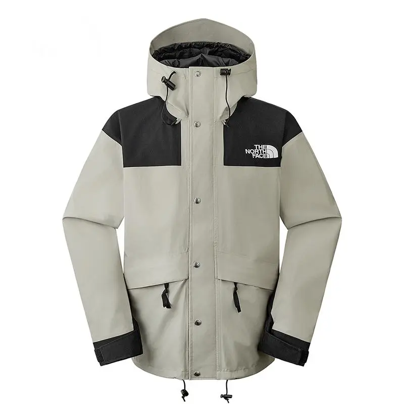THE NORTH FACE 1986 Series FW24 Waterproof, Windproof, And Breathable Windbreaker Jacket Unisex Clay Gray