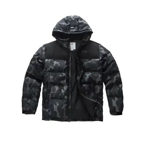 Vans Down Jackets Men's Black Hooded Moderate Down Jacket