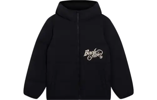 Li Ning Down Jackets Men's Black Hooded Thickened Other