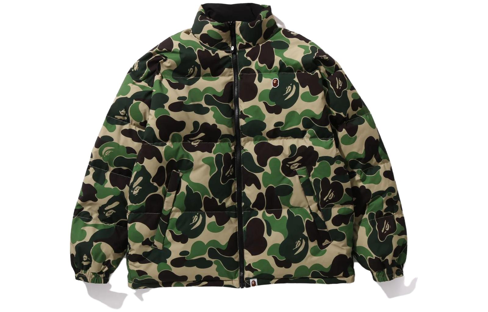 A BATHING APE Abc Camo Reversible Down Jacket 1J80-144-007