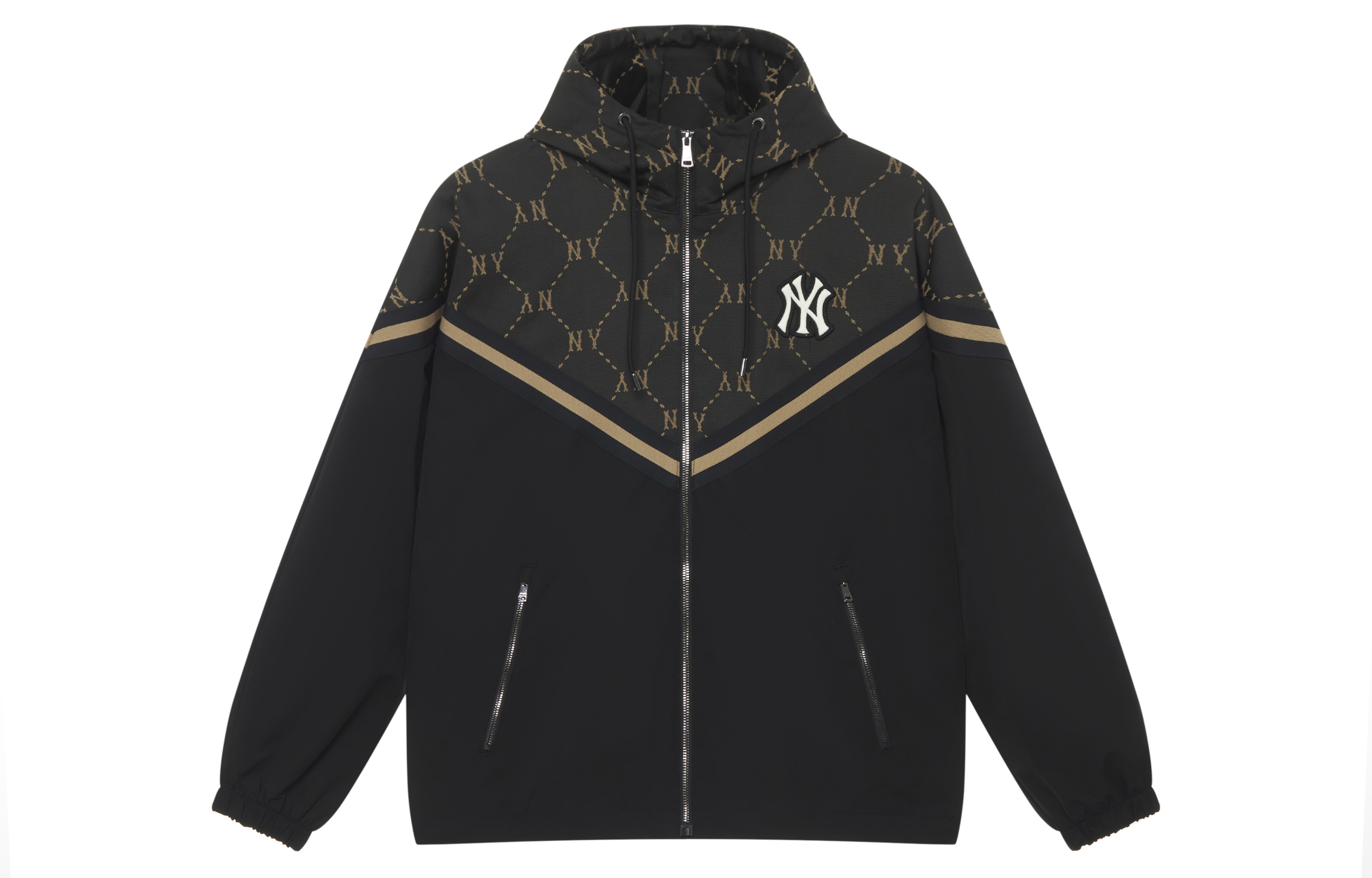 Куртка MLB MLB MONOGRAM 24FW Vlogo (черная)