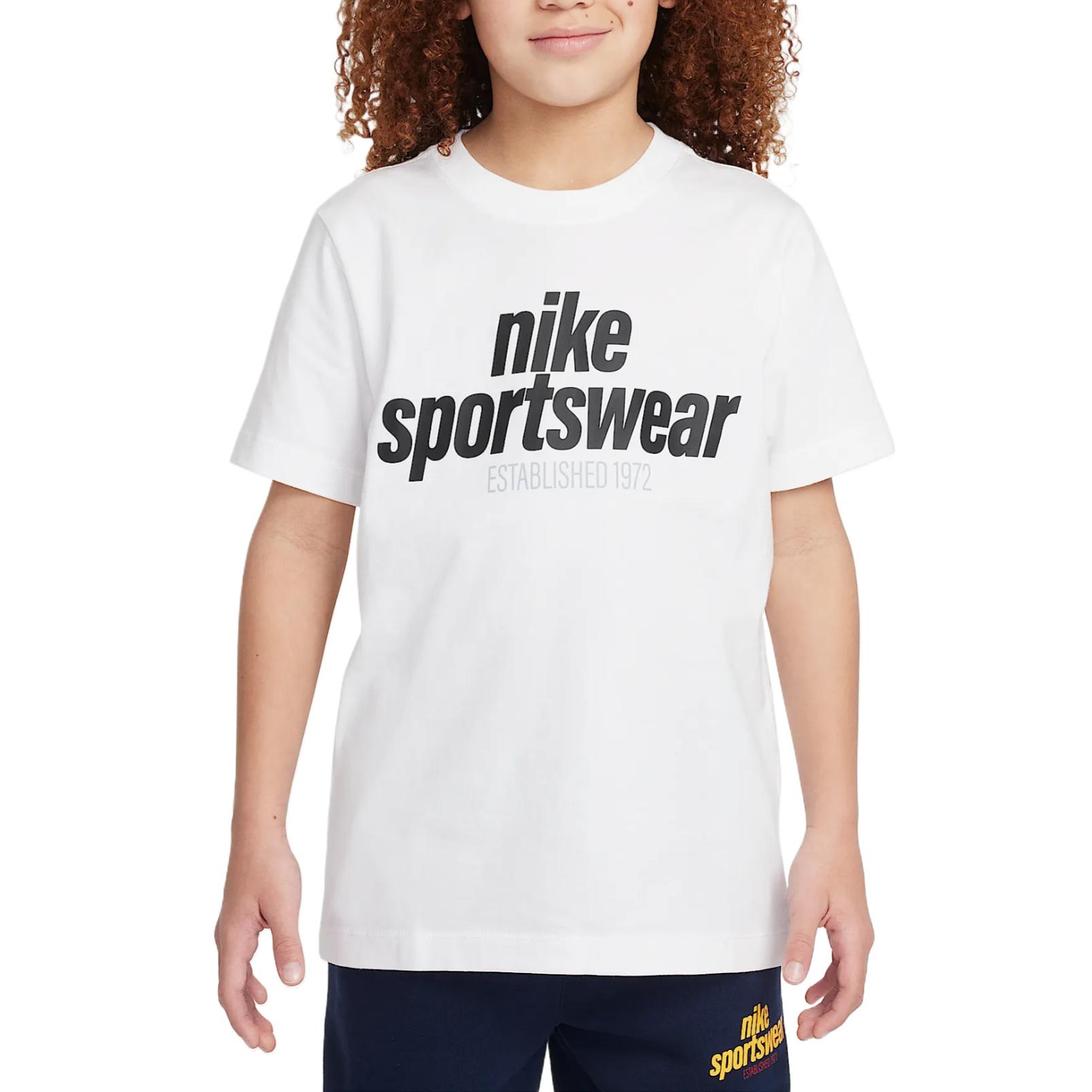 Футболка Nike Sportswear 1972 (белая) — фото 2