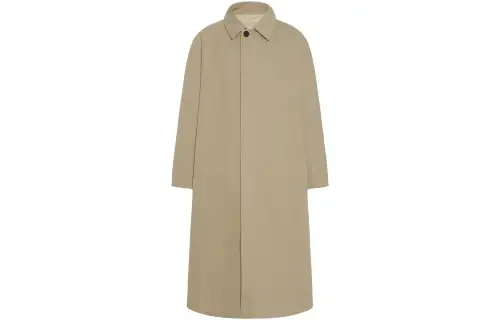 THE ROW Coats Men's Beige Yellow Lapel Moderate