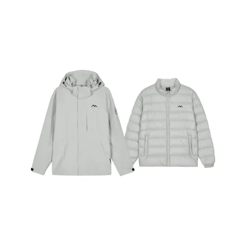 Skechers Windbreaker Jacket Men's Lunar Gray