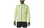 ASICS Jackets Men's Green Hooded Moderate Other