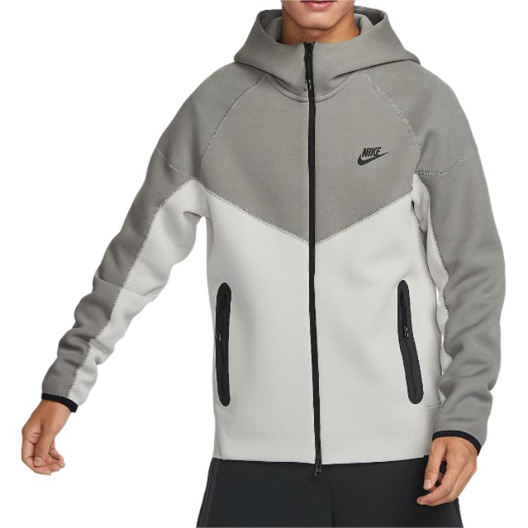 Мужская куртка Nike Sportswear Tech Fleece Windrunner (серая)