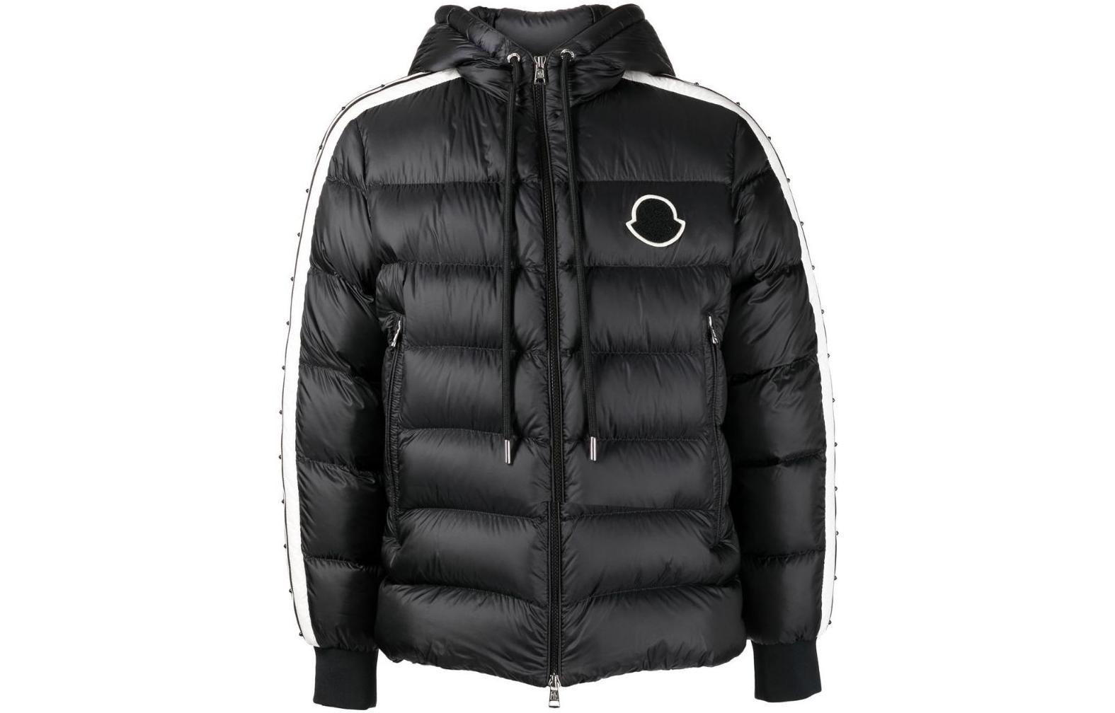 Мужской пуховик Moncler Stellaire (черный)