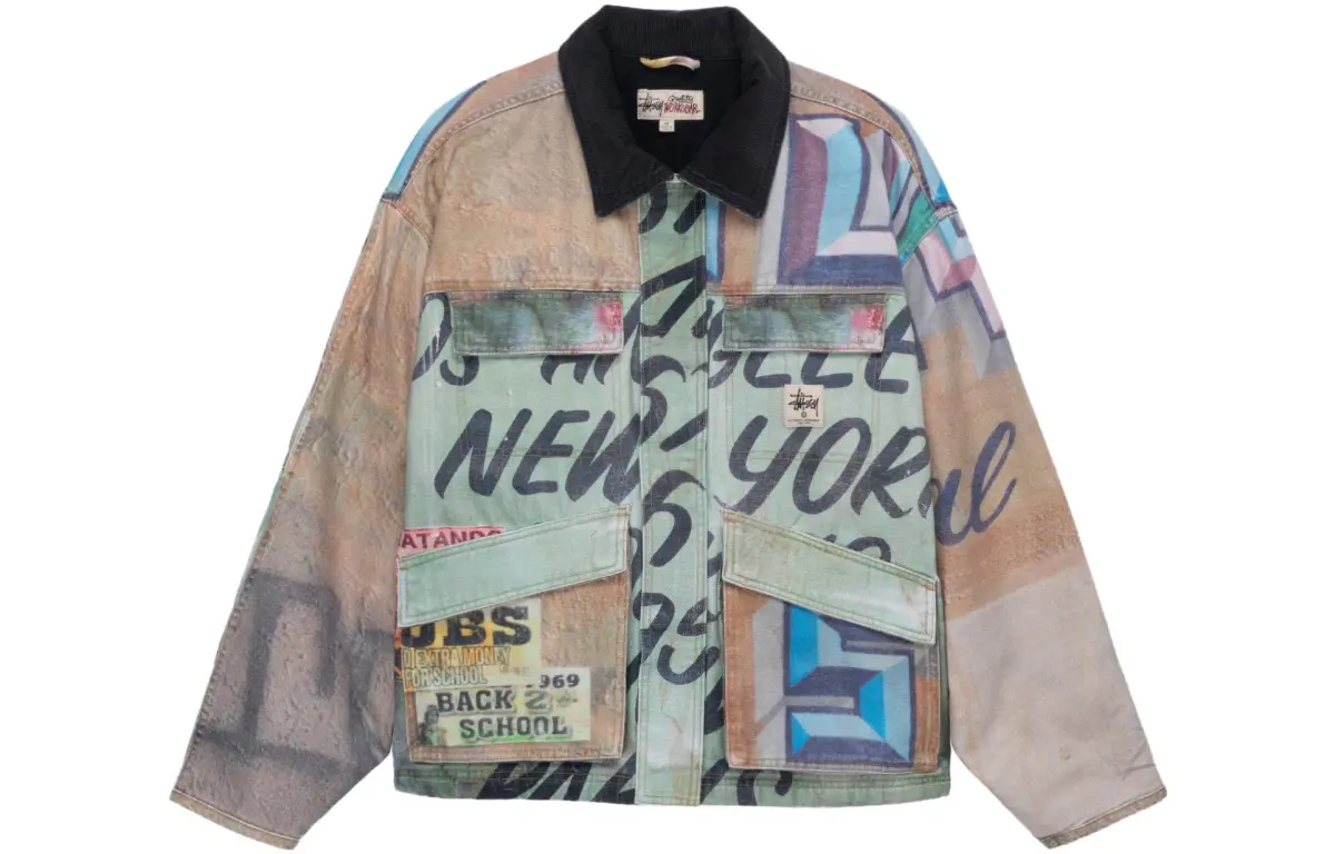 Stussy Alfonso Canvas Shop Jacket