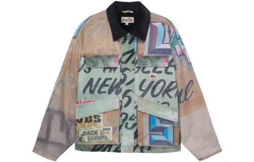 Stussy Alfonso Canvas Shop Jacket