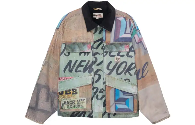 Stussy Alfonso Canvas Shop Jacket