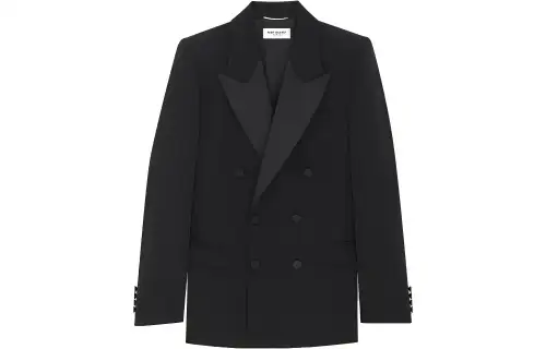 SAINT LAURENT Jackets & Coats Men's Black