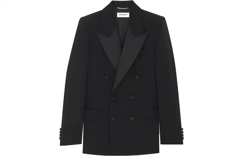 SAINT LAURENT Jackets & Coats Men's Black