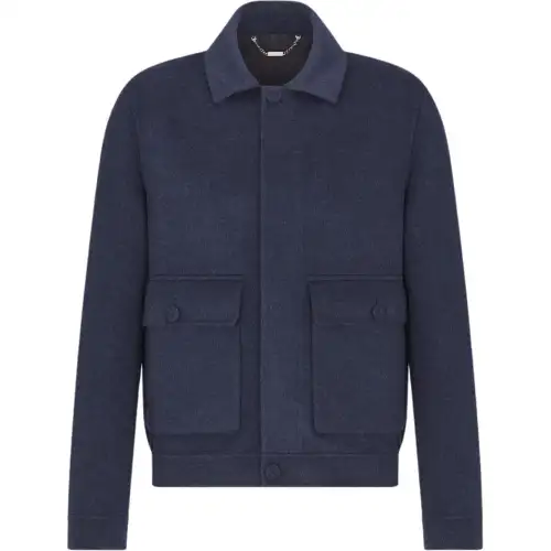 DIOR FW24 Jackets & Coats Men's Blue