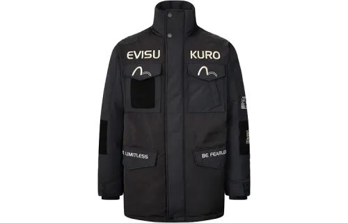 EVISU FW22 Down Jacket Men's Black