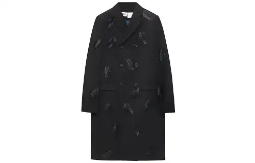 LOEWE SS23 LOEWE X HAL's Mobile Castle Capsule Collection Coat Men's Black