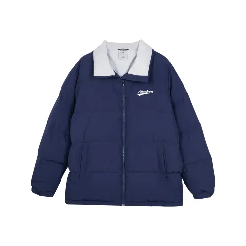 Skechers Colorful Down Jacket Unisex Marine Blue