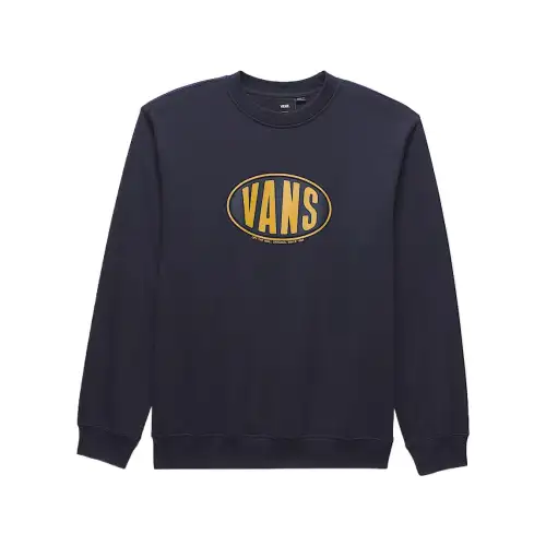 Vans Spray On Loose Crew Sweatshirt Men's Black