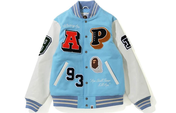 Мужская куртка A BATHING APE Varsity (черная)