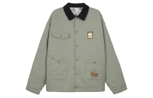 Adidas Originals x Mtss Trefoil Rabbit Hole Puffer Jacket Men's Earth Umber