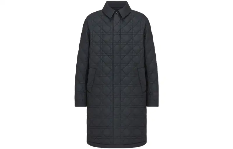 DIOR FW22 Coat Men's Marine Blue