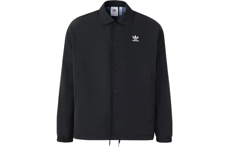 adidas originals Men's Logo Sport Jacket Black