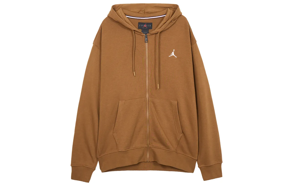 Jordan Jackets Men's Brown Hooded (Non-detachable) Moderate Other