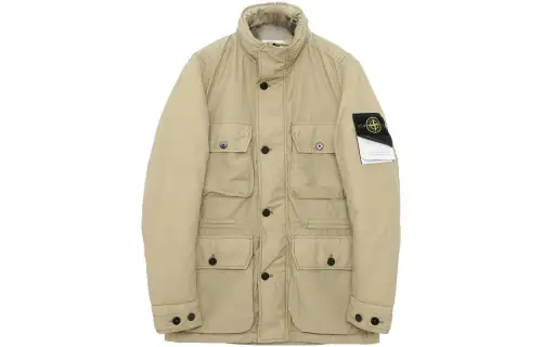 STONE ISLAND Jackets & Coats Men's Yellow