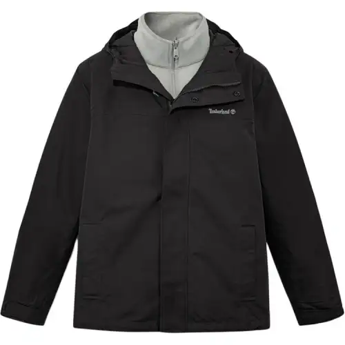 Timberland Waterproof And Breathable Windbreaker Jacket Men's Black