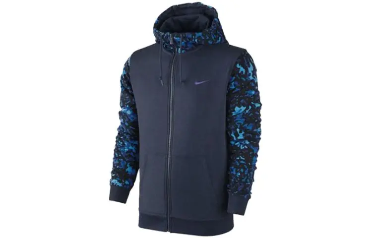 Nike Jackets Men's Blue Hooded Moderate Other