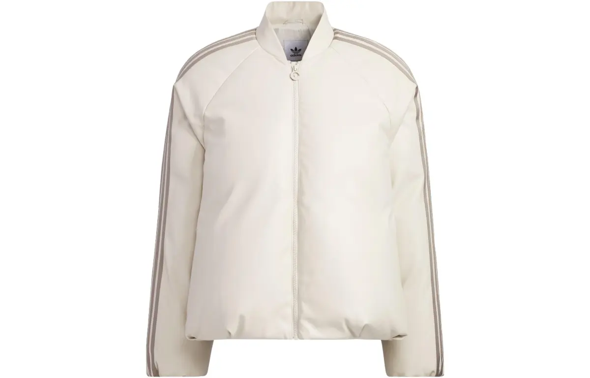 Adidas Originals Trefoil Down Jacket Unisex Clear Brown