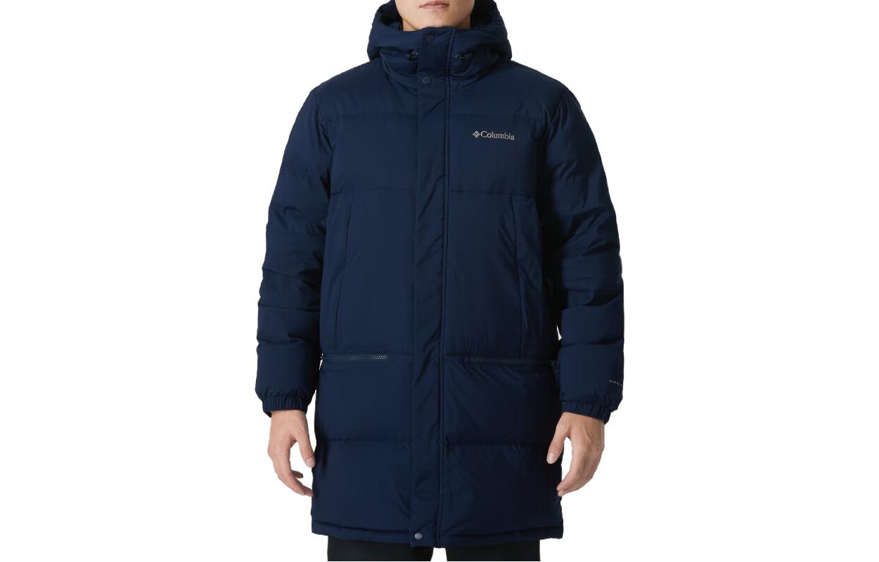 Columbia City Outdoor Collection Down Jacket Men's Navy Blue