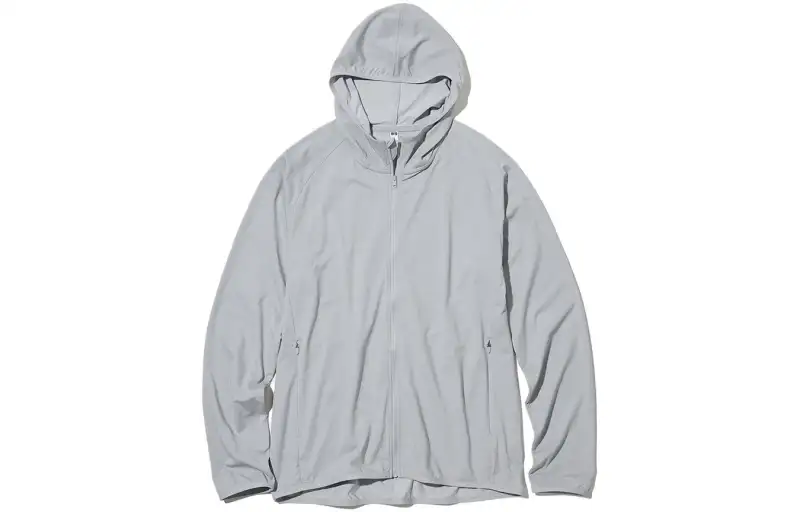 UNIQLO Sun Protection Clothing Men's Ink Wash Gray