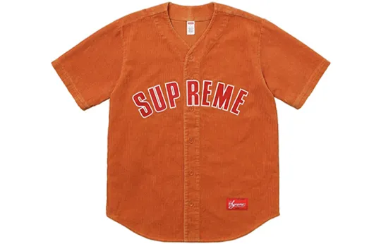 Supreme Corduroy Baseball Jersey