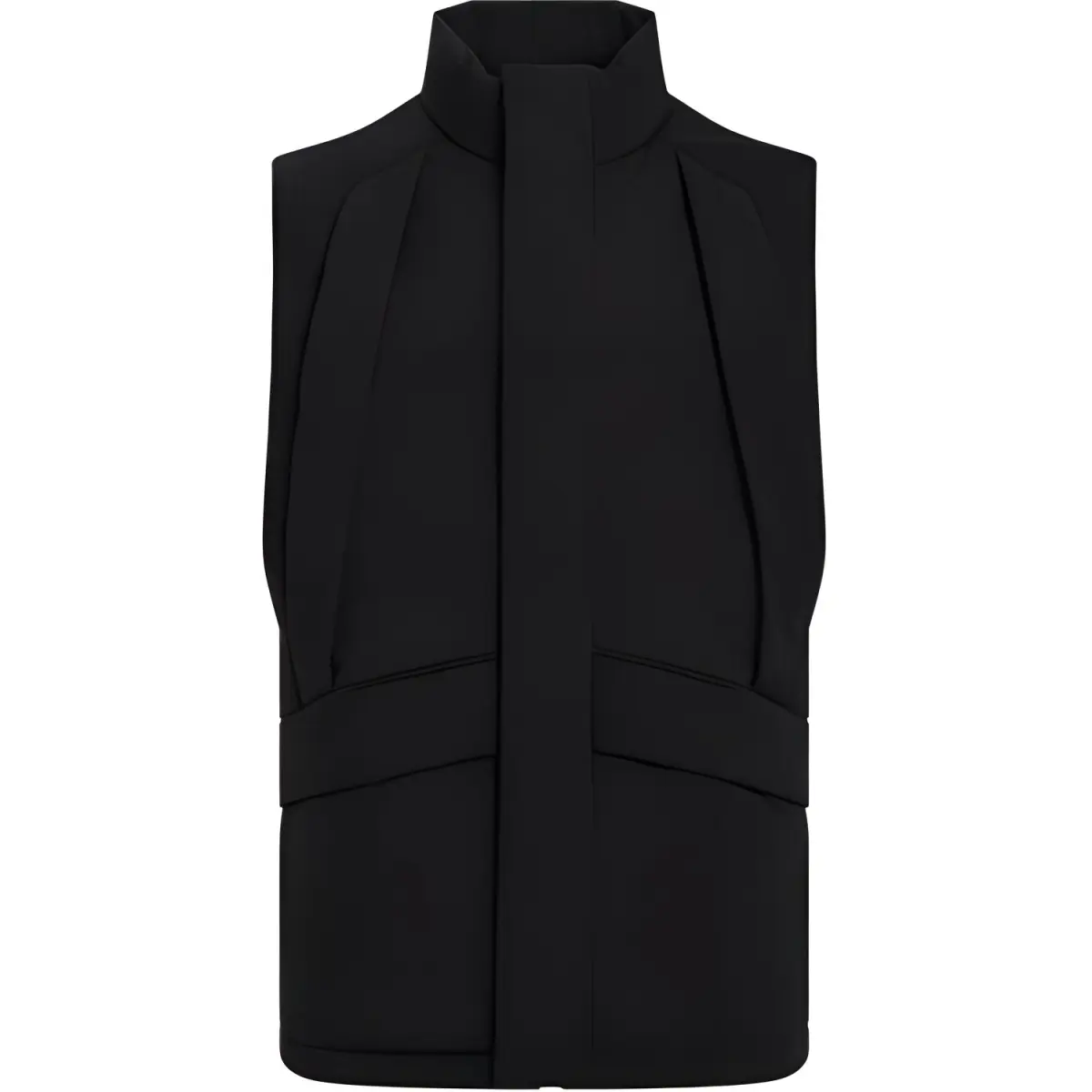 Under Armour Vests Men's Black Stand Collar Moderate Other