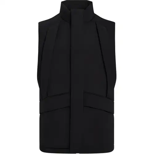 Under Armour Vests Men's Black Stand Collar Moderate Other