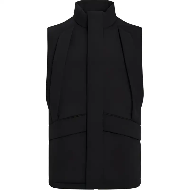 Under Armour Vests Men's Black Stand Collar Moderate Other